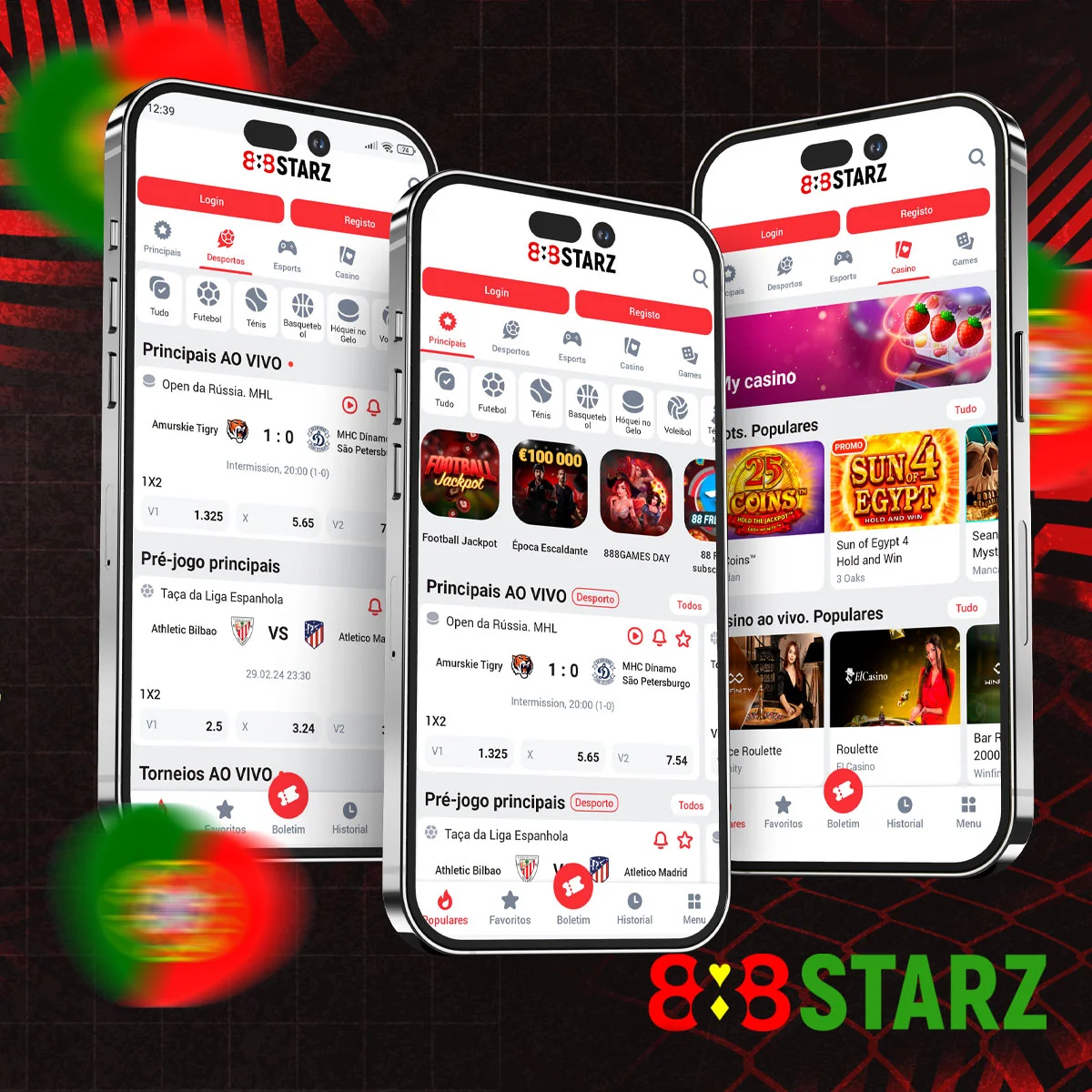 Aplicação oficial do 888starz em Portugal