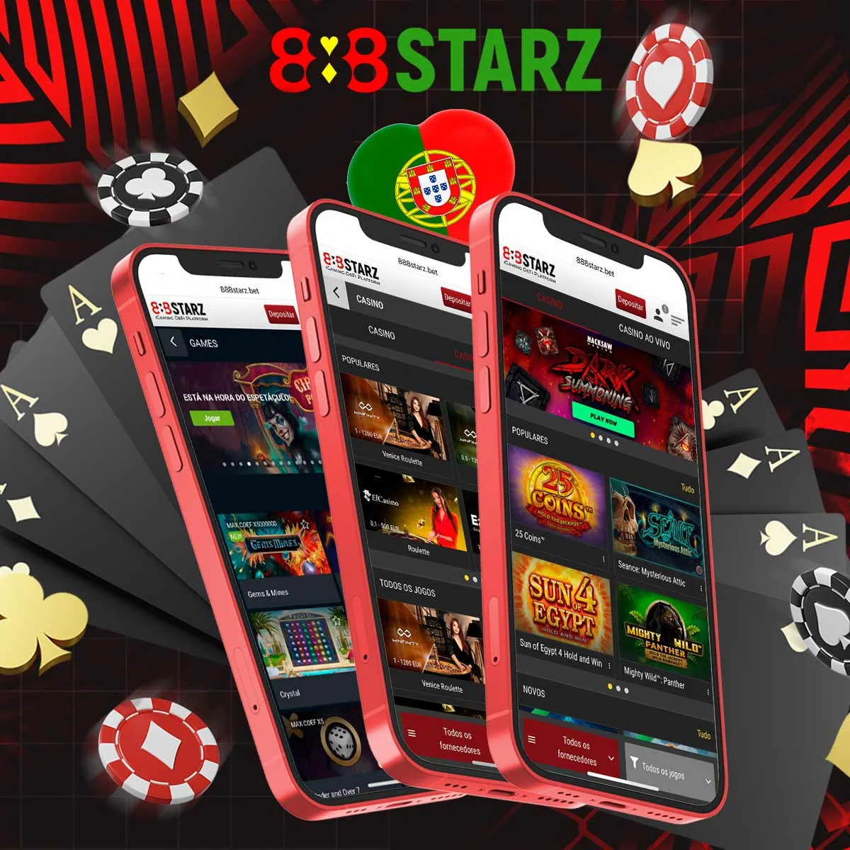 Que opções de jogo de casino oferece a casa de apostas 888Starz?