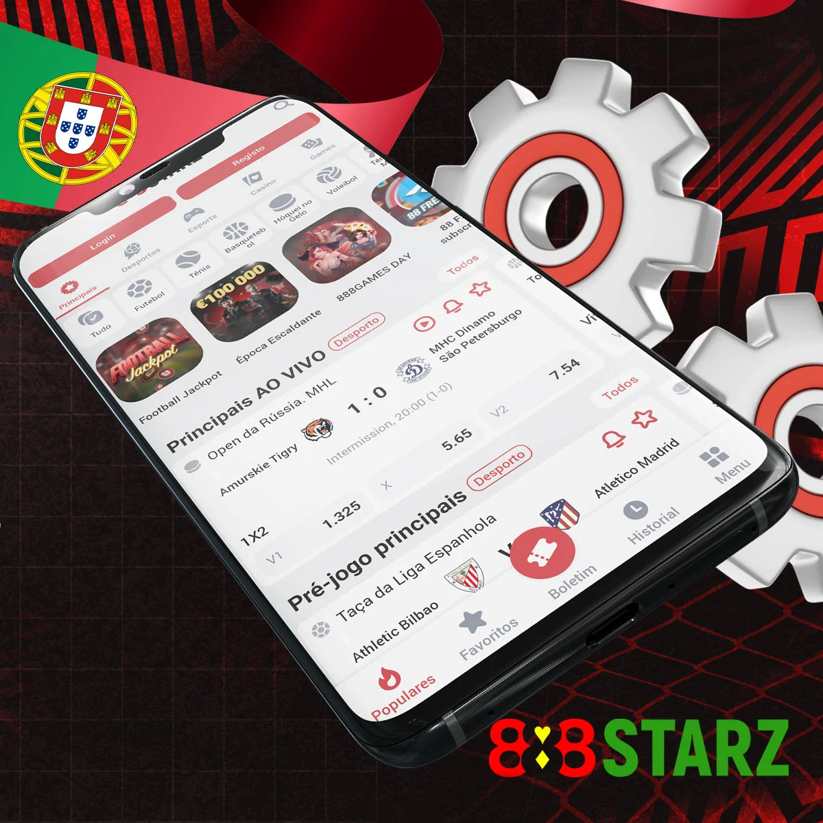 Quais são os requisitos de sistema para a aplicação móvel 888starz para Android?