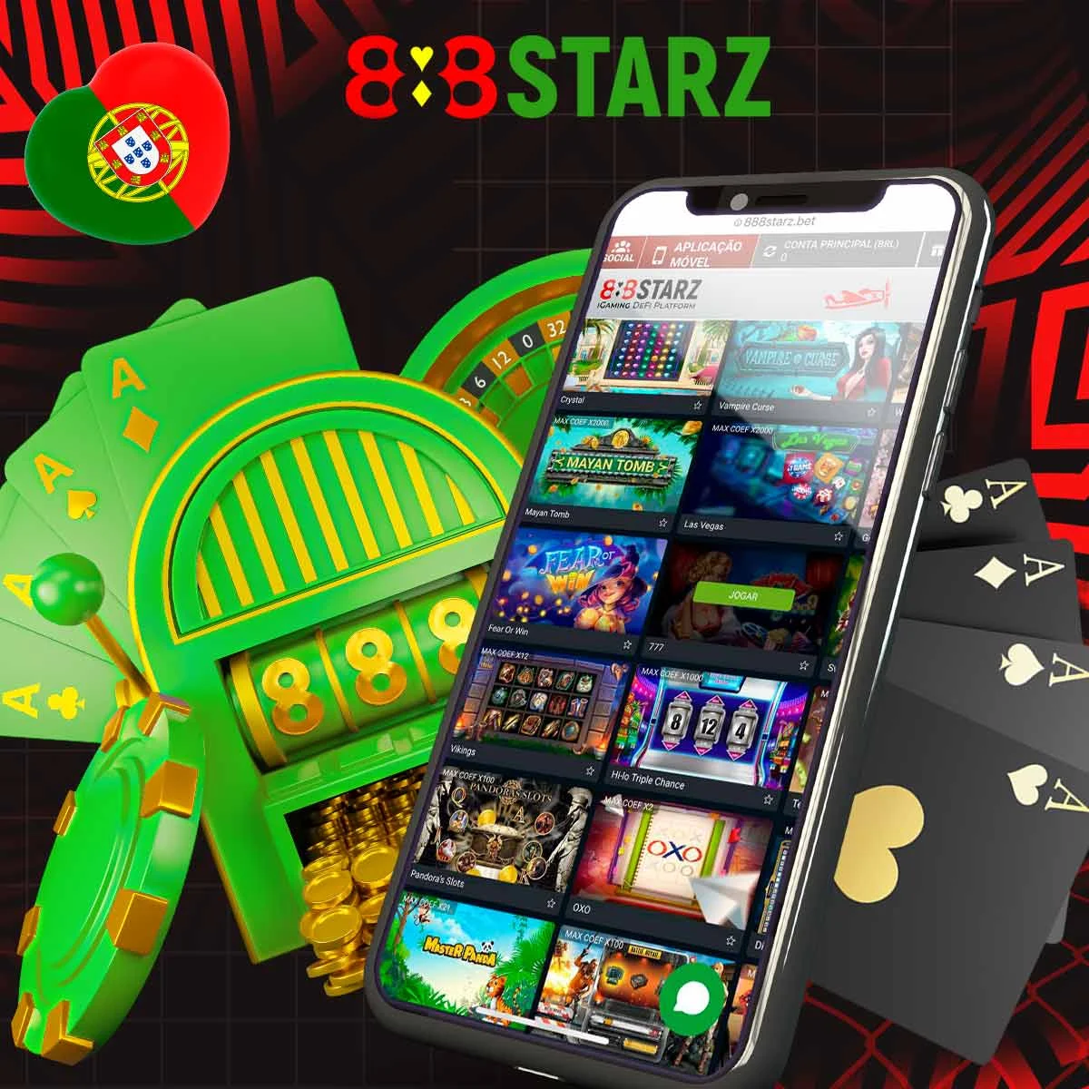 Jogos populares na secção Slots do 888Starz