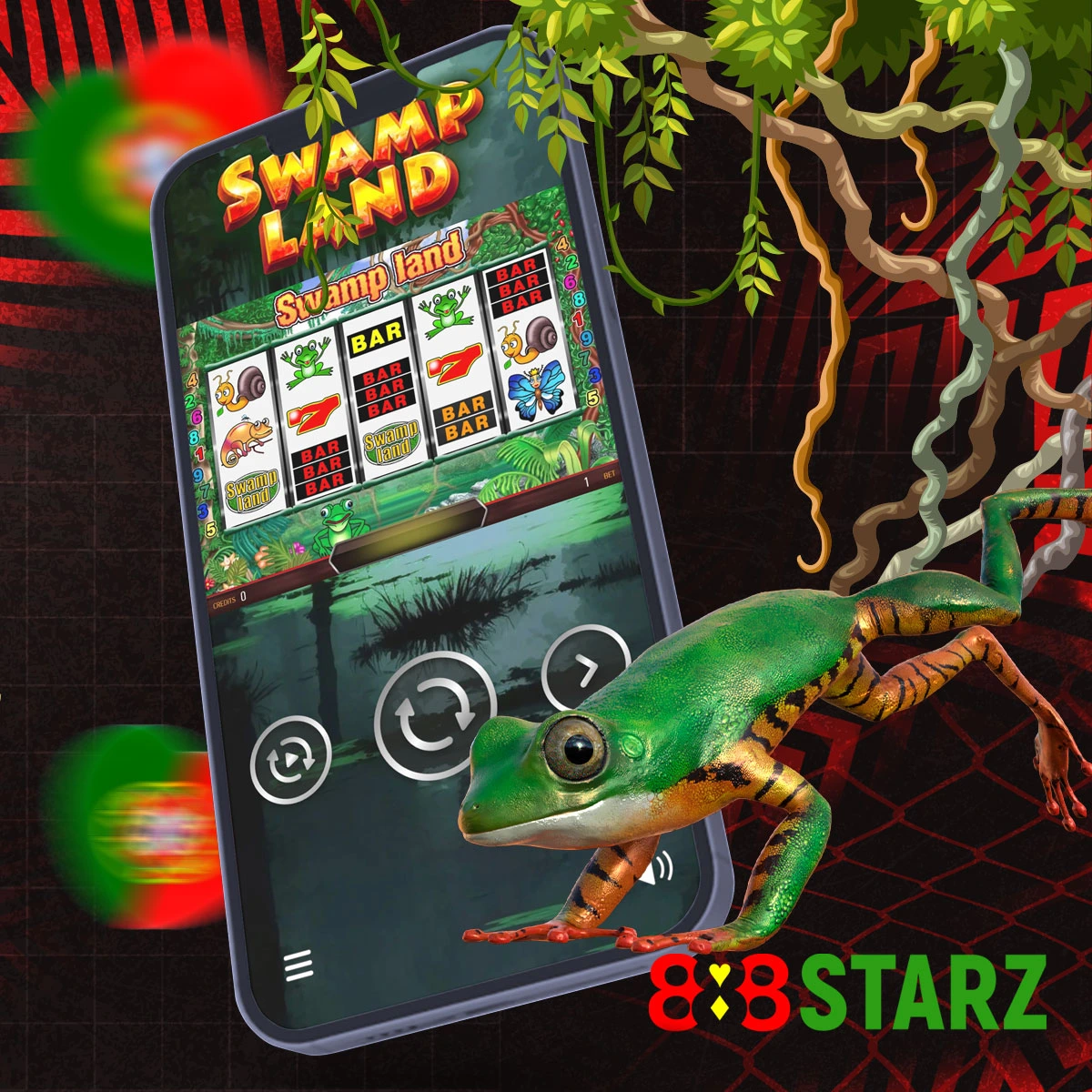 Características do jogo 888Starz Swamp Land